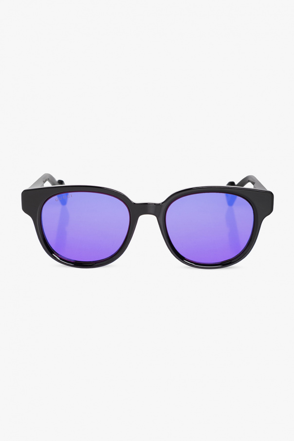 Purple Sunglasses Gucci SchaferandweinerShops Germany Puma PE0043SSPD Sunglasses Mens